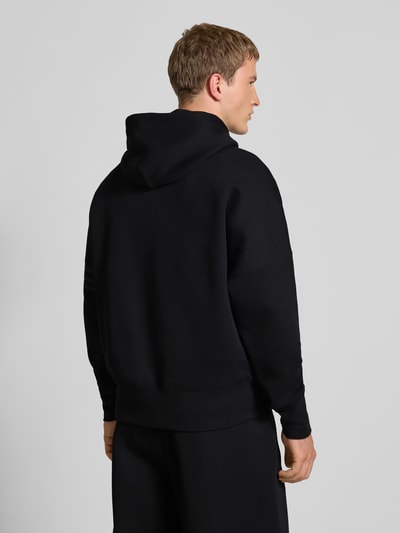 adidas Originals Hoodie mit überschnittenen Schultern und Känguru-Tasche Black 5