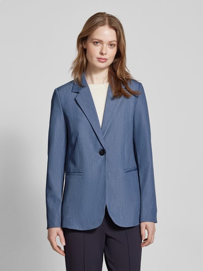 Kaffe Blazer mit Reverskragen Modell 'SAKURA' Jeansblau 4