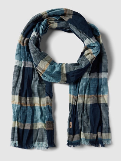 camel active Schal mit Label-Details Blau 1