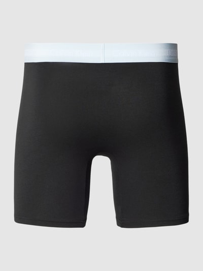 Calvin Klein Underwear Majtki z elastycznym paskiem z logo w zestawie 3 szt. Czarny 3