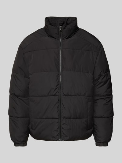 Jack & Jones Gewatteerd jack met opstaande kraag, model 'MAZE' Zwart - 2