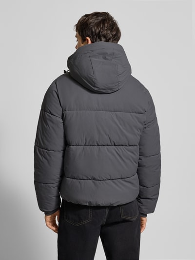Jack & Jones Regular Fit Steppjacke mit Kapuze Modell 'Jorve' Anthrazit 5