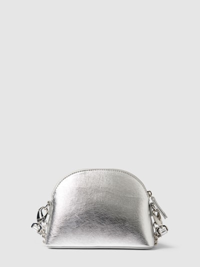 VALENTINO BAGS Handtasche mit abnehmbarem Schulterriemen Modell 'MAYFAIR' Silber 3