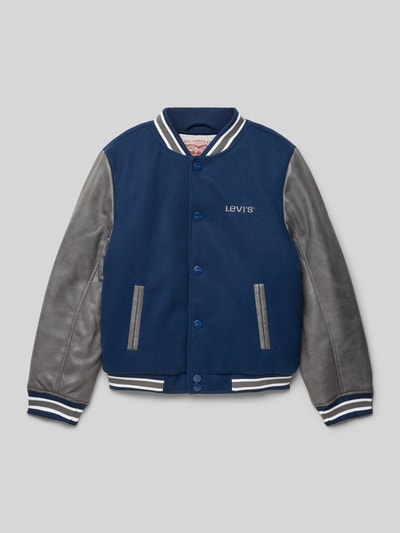 Levi’s® Kids College-Jacke mit Label-Detail Marine 1