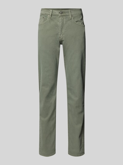 Levi's® Tapered Fit Jeans aus Baumwoll-Mix Modell '502®' Rauchblau 2