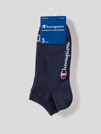 CHAMPION Sneakersocken mit Label-Print im 6er-Pack Marine 3