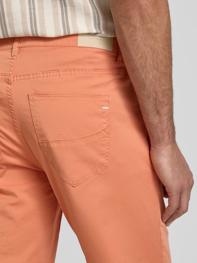 Brax Regular fit chino in 5-pocketmodel, model 'ULTRALIGHT' Oranje - 3