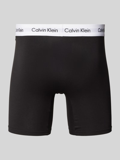 Calvin Klein Underwear Boxershort met band met label in een set van 3 stuks Zwart - 3