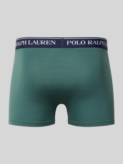 Polo Ralph Lauren Underwear Boxershort met elastische band met logo in een set van 3 stuks Lichtblauw - 3