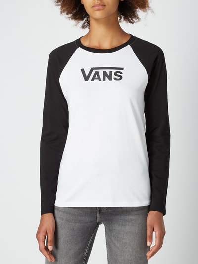 Vans Shirt met lange raglanmouwen Wit - 4