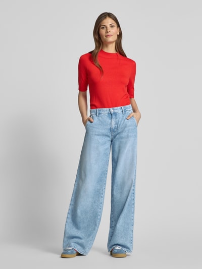 Cambio Wide leg jeans met steekzakken, model 'ALEK' Bleu - 1