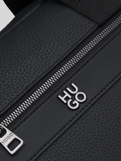 HUGO Laptoptasche in Lederoptik Modell 'QUANTIC DOCUMENT' Black 5
