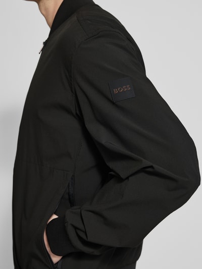 BOSS Orange Regular Fit Blouson mit Baseball-Kragen Modell 'OSURF' Black 3