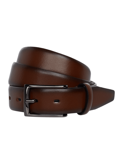 Lloyd Men's Belts Pasek skórzany ze sprzączką Brązowy 1