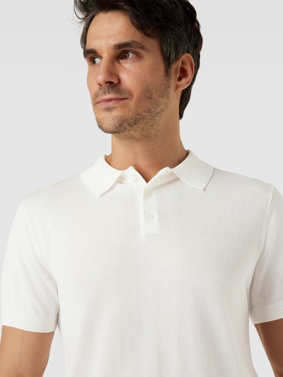 Antony Morato Slim fit poloshirt in effen design Offwhite - 3