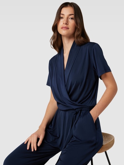 Betty Barclay Jumpsuit mit V-Ausschnitt Marine 3