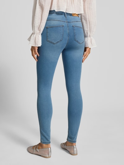 Noisy May High Waist Skinny Fit Jeans Modell 'CALLIE' Hellblau 5