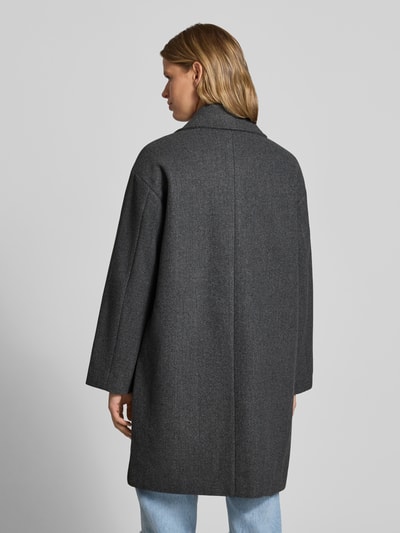 ONLY Mantel mit doppelreihiger Knopfleiste Modell 'BLAKE' Anthrazit Melange 5