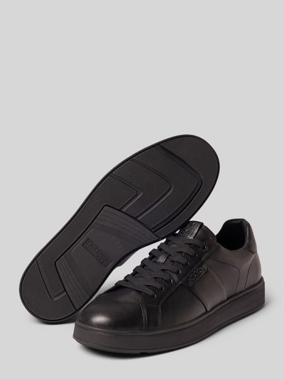 Tamaris Schnürschuhe aus echtem Leder Black 4