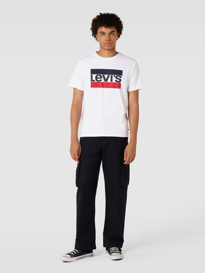 Levi's® T-Shirt mit Label-Print Weiss 1