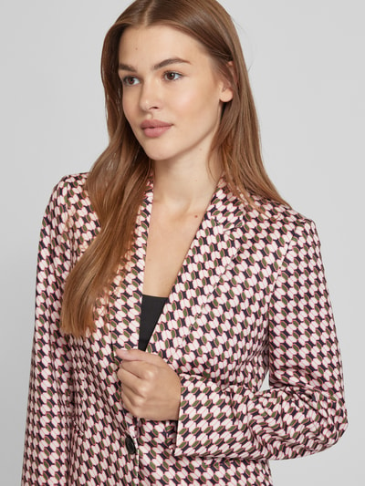 Christian Berg Woman Selection Blazer met reverskraag Felroze - 3