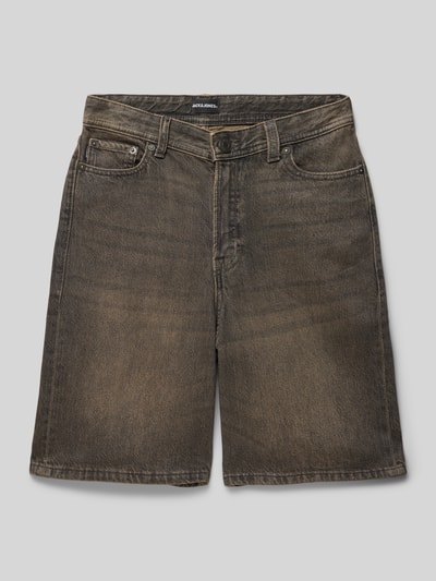 Jack & Jones Extra Baggy Fit Jeansshorts im 5-Pocket-Design Modell 'RON' Black 1
