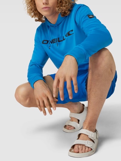 ONeill Bluza z kapturem i wyhaftowanym logo model ‘RUTILE’ Królewski niebieski 3