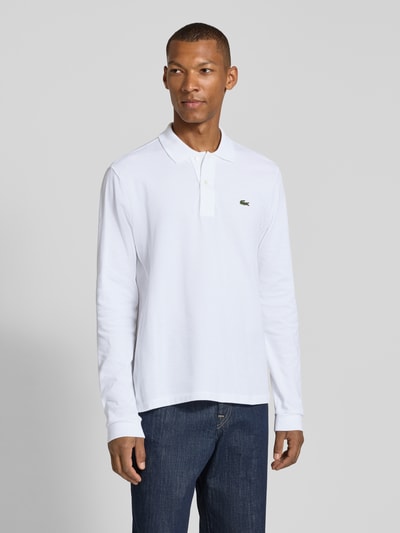 Lacoste Regular Fit Poloshirt aus reiner Baumwolle Weiss 4