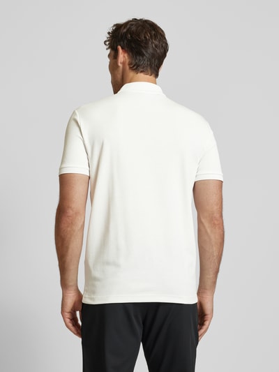 SELECTED HOMME Poloshirt met korte ritssluiting, model 'FAVE' Wit - 5