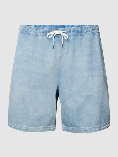 Polo Ralph Lauren Big & Tall PLUS SIZE Jeansshorts mit elastischem Bund Modell 'PREPSTERS' Hellblau 2