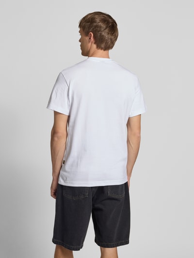 G-Star Raw T-Shirt mit Label-Print Modell 'Originals' Weiss 5