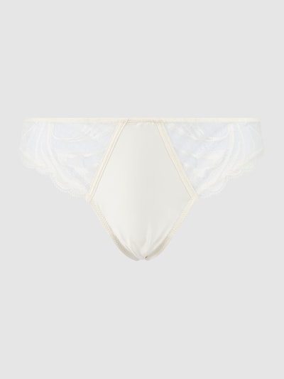 Calvin Klein Underwear String mit Spitze Offwhite 2