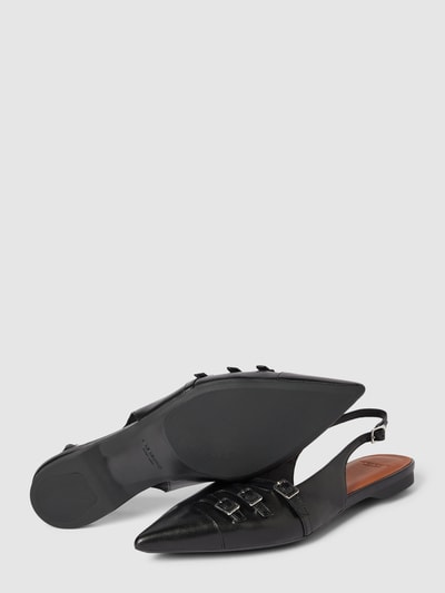 Vagabond Ledersandalen mit dünnem Riemen Modell 'HERMINE' Black 4