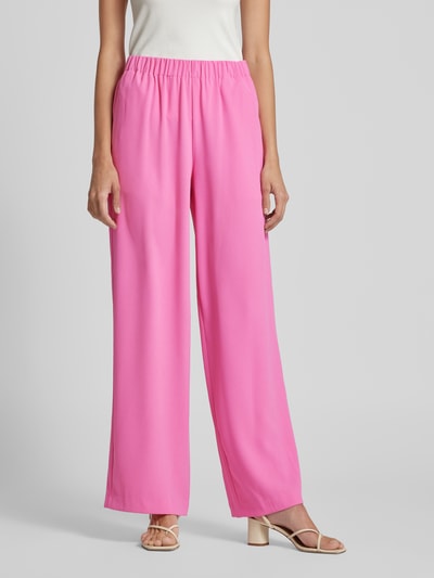 Selected Femme Spodnie materiałowe w jednolitym kolorze model ‘TINNI’ Mocnoróżowy 4