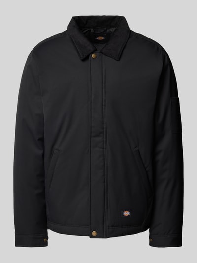 Dickies Jacke mit Kentkragen Modell 'CORDUROY' Black 2