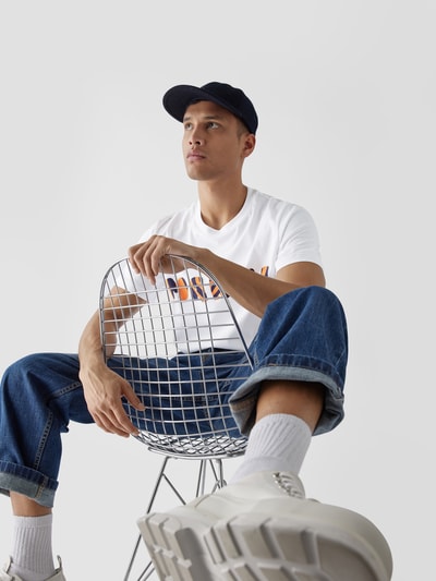 Marni T-Shirt mit Brand-Print Weiß 3