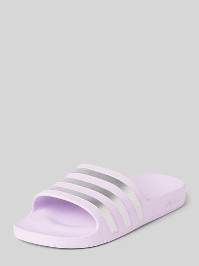 ADIDAS SPORTSWEAR Slides mit Label-Detail Modell 'ADILETTE AQUA' Flieder 1