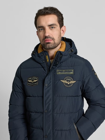 PME Legend Steppjacke mit Kapuze Marine 3