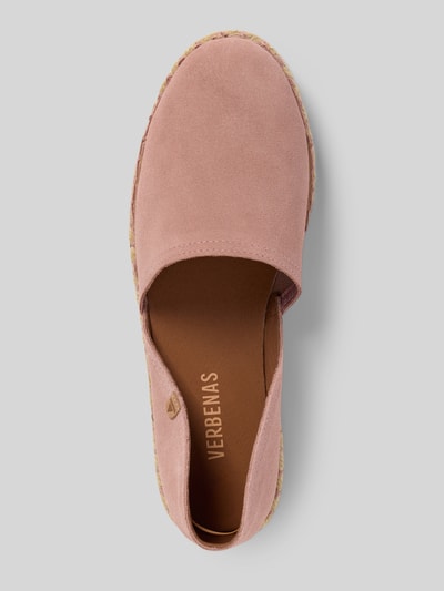 Verbenas Espadrilles aus Leder Modell 'CARMEN SERRAJE' Hellrosa 3