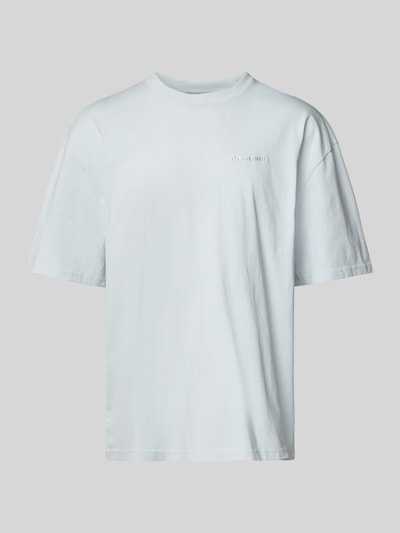 Pegador Oversized T-shirt met labelstitching Lichtblauw - 2