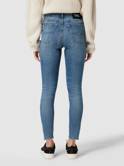 Tommy Jeans Skinny Fit Jeans mit Stretch-Anteil Modell 'Nora' Jeansblau 5