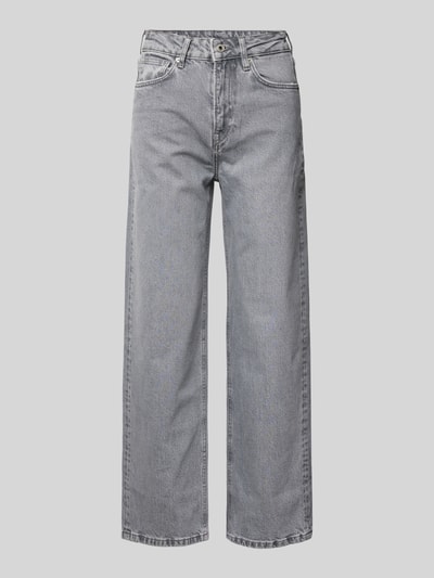 Pepe Jeans Straight Leg Jeans im 5-Pocket-Design Modell 'LEXA' Hellgrau 2