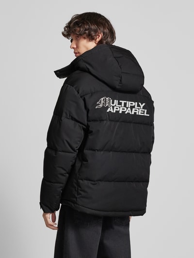 Multiply Apparel Steppjacke mit Kapuze Black 5