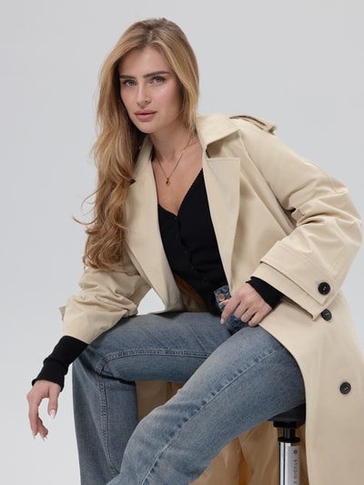 REVIEW Anna von Klinski x REVIEW Trenchcoat Mantel Beige 3