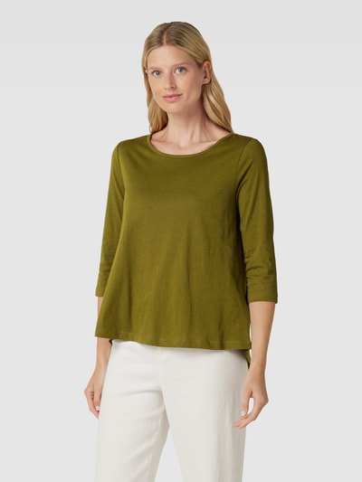 Marc O'Polo Longsleeve mit 3/4-Arm Khaki 4