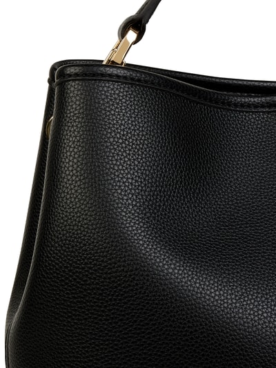 Emporio Armani Hobo Bag in Leder-Optik  Black 4