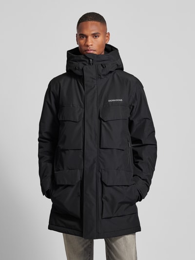 Didriksons Parka mit Pattentaschen Modell 'DREW' Black 4