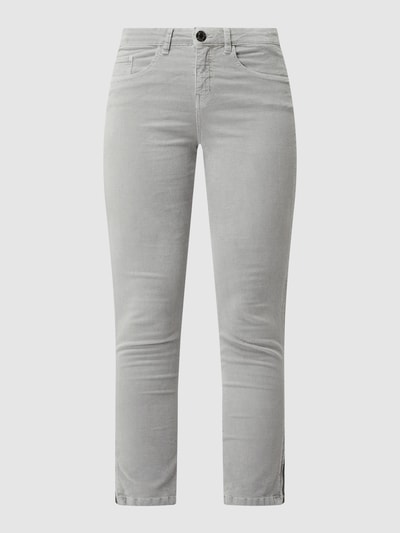 OPUS Cropped Jeans mit Stretch-Anteil Modell 'Emily' Hellgrau 2