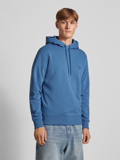 Calvin Klein Jeans Hoodie mit Label-Patch Blau 4