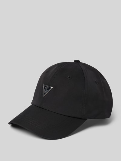 Guess Base Cap mit Logo-Applikation Black 1